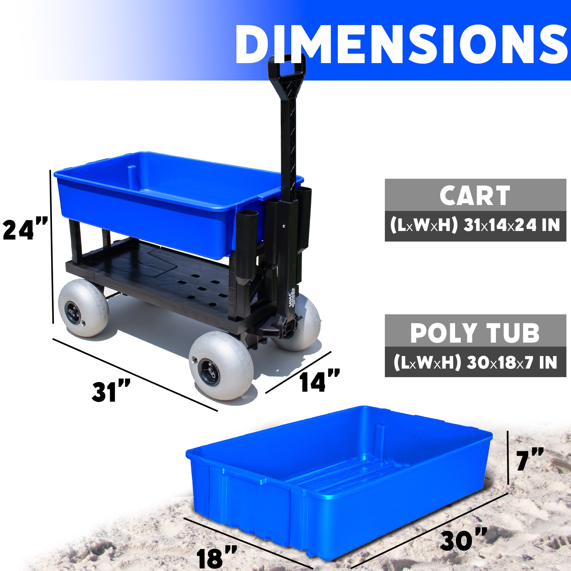 best Sand beach wagon dimensions 