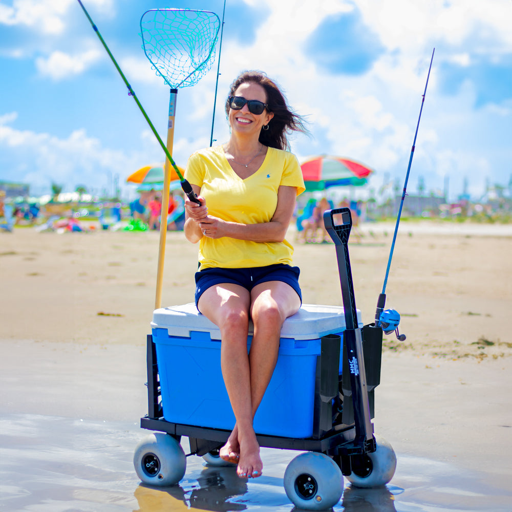 beachcartlifestyleimages-smoothwheels-soft-sand-beach-wagon-fishing-cart-cooler-wheels
