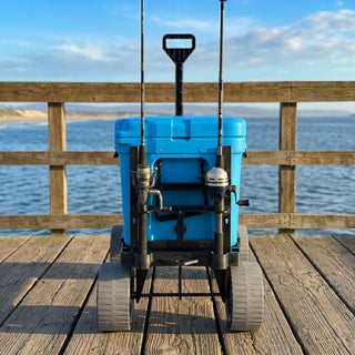 Tools, gear, rods — the Tool Rack keeps everything organized and easy to reach.