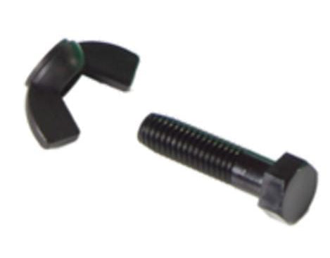 Hitch bolt & locking wing nut - Mighty Max Carts - USA Made - Garden Carts - Tool Carts - Top Rated All-Purpose Utility Carts