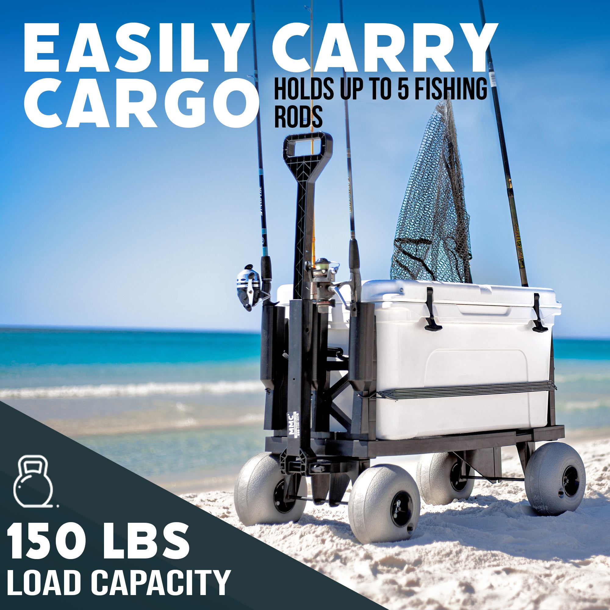 beach cart large capacity 