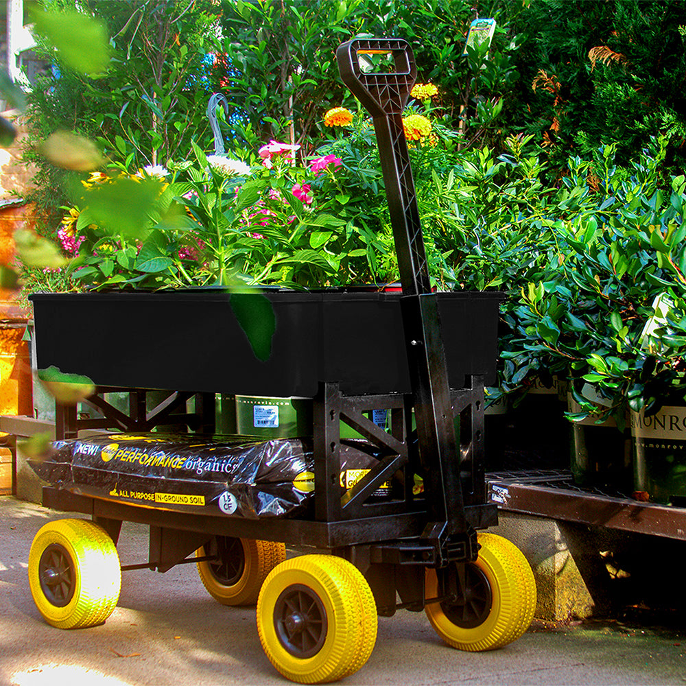 double decker gardening wagon