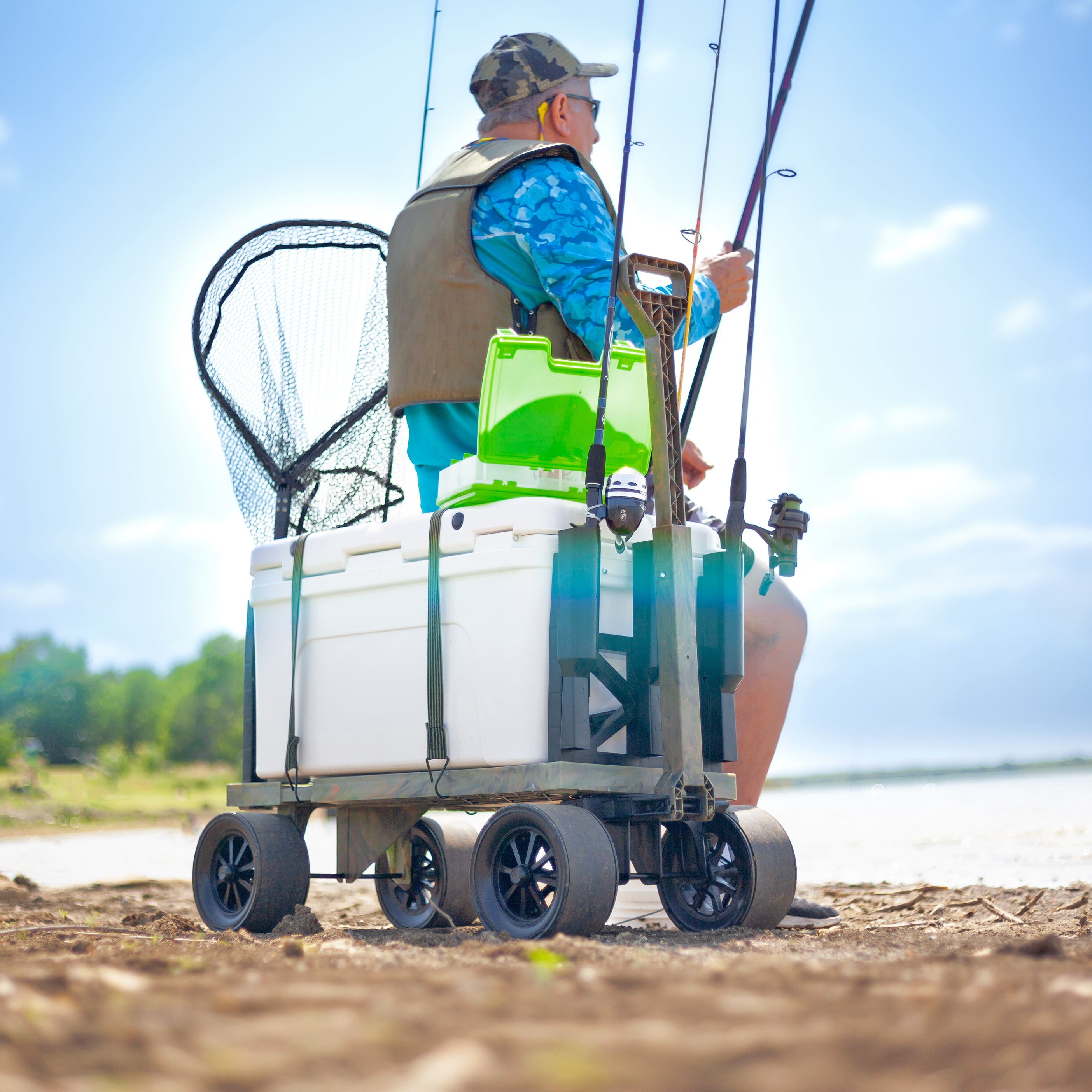 Side-Mount Fishing Pole Holders